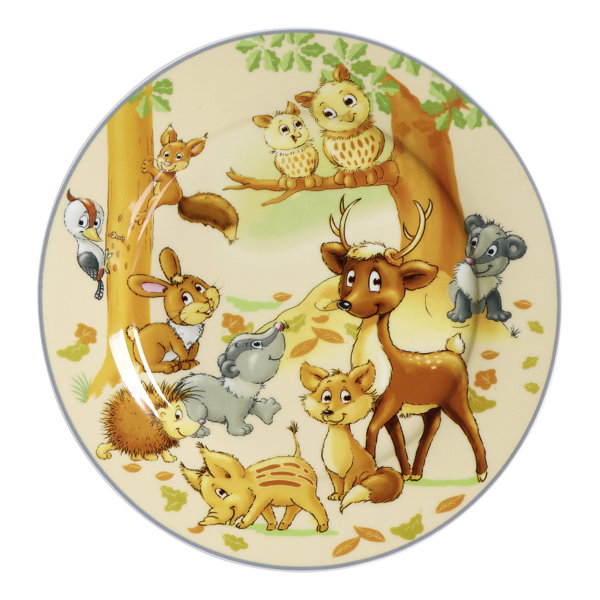Fox Party Supplies – 16-teiliges Set Mit Desserttellern & Servietten, Fuchs-Motiv Für Wald-Party